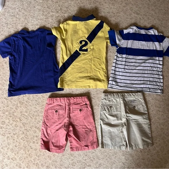 COPY - Polo Ralph Lauren Kids set of shorts and T-Shirts (size 6) - Picture 7 of 8